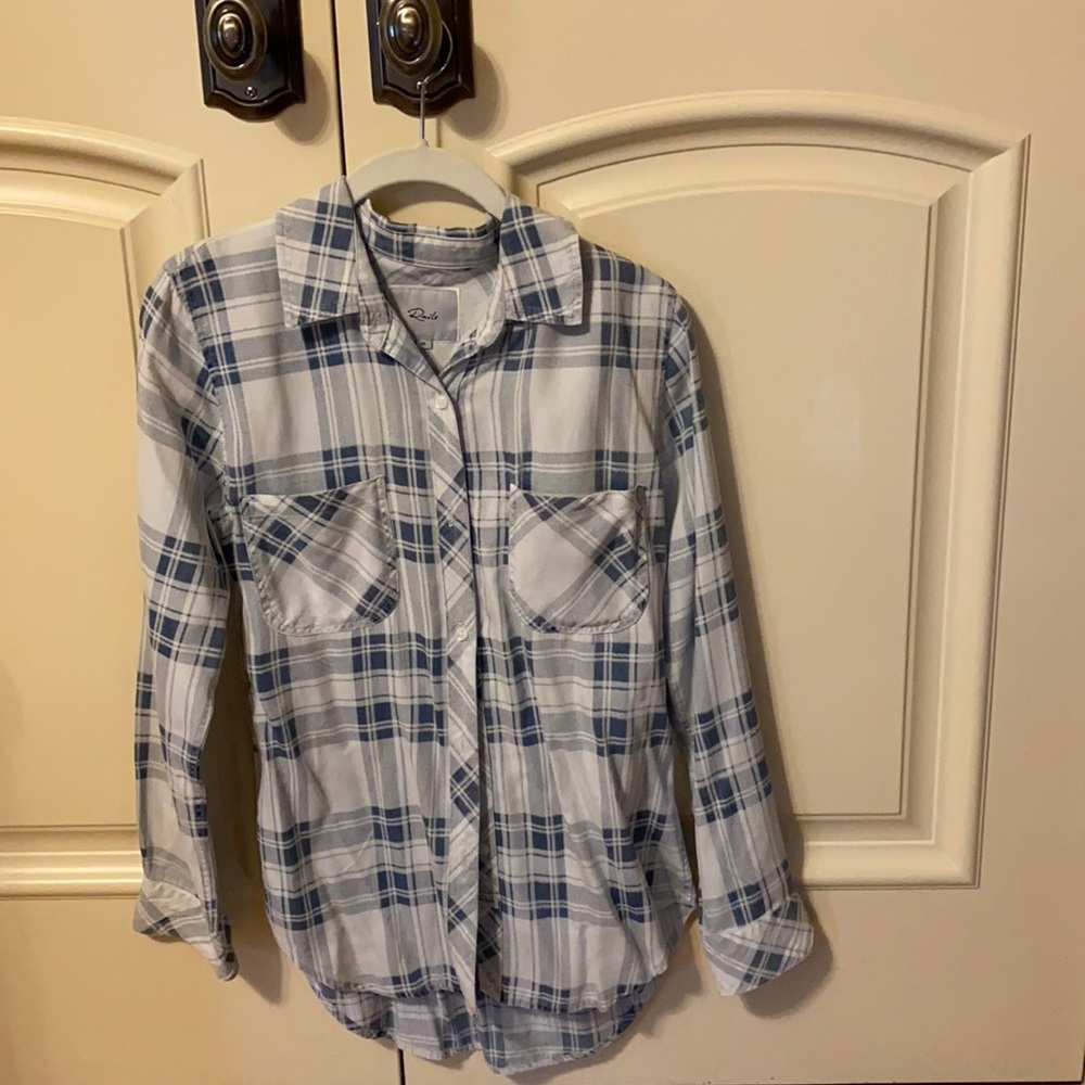 Rails plaid shirt size xs